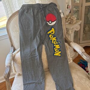 Pokémon Gray Graphic Lounge Joggers